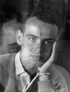 Portrait by Immogen Cunningham of Jonathan Elkus, 1952