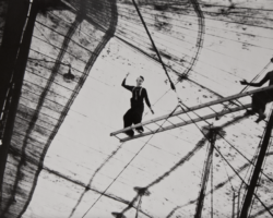 Sanford Roth, French Circus, circa 1952, printed later. Gelatin Silver photograph